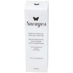 Savages crema facial antiedad pieles mixtas 50ml | Farmacia Barata