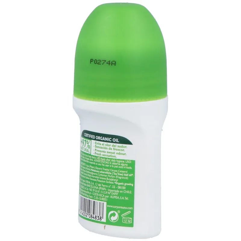 Corpore sano desodorante aceite árbol de té roll-on 75ml | Farmacia Barata Corpore sano desodorante aceite árbol de té roll-on 75ml | Farmacia Barata
