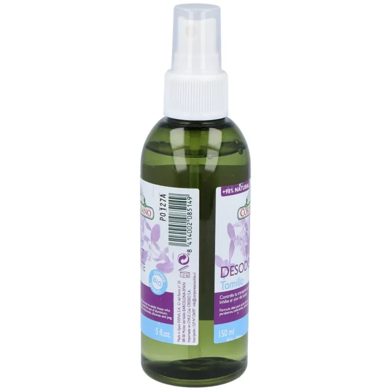 Corpore sano desodorante spray tomillo bio 150ml | Farmacia Barata Corpore sano desodorante spray tomillo bio 150ml | Farmacia Barata