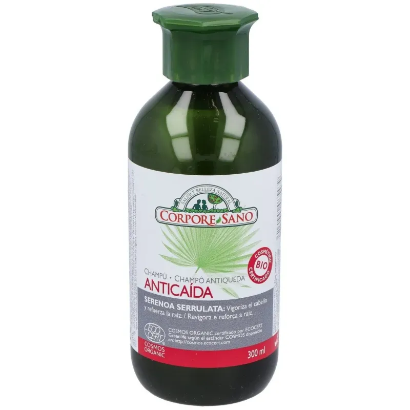 Corpore sano champu anticaida cosmos organic 300ml | Farmacia Barata