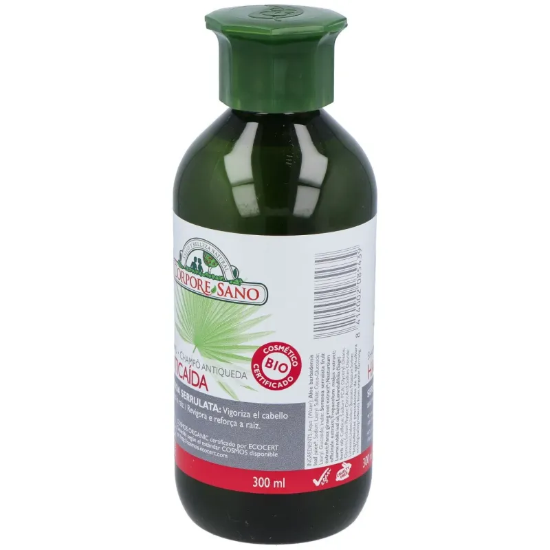 Corpore sano champu anticaida cosmos organic 300ml | Farmacia Barata