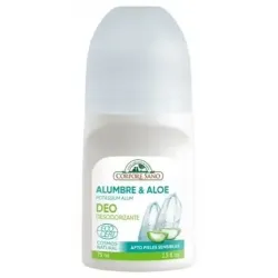 Desodorante mineral aloe roll-on 75ml. ecocert