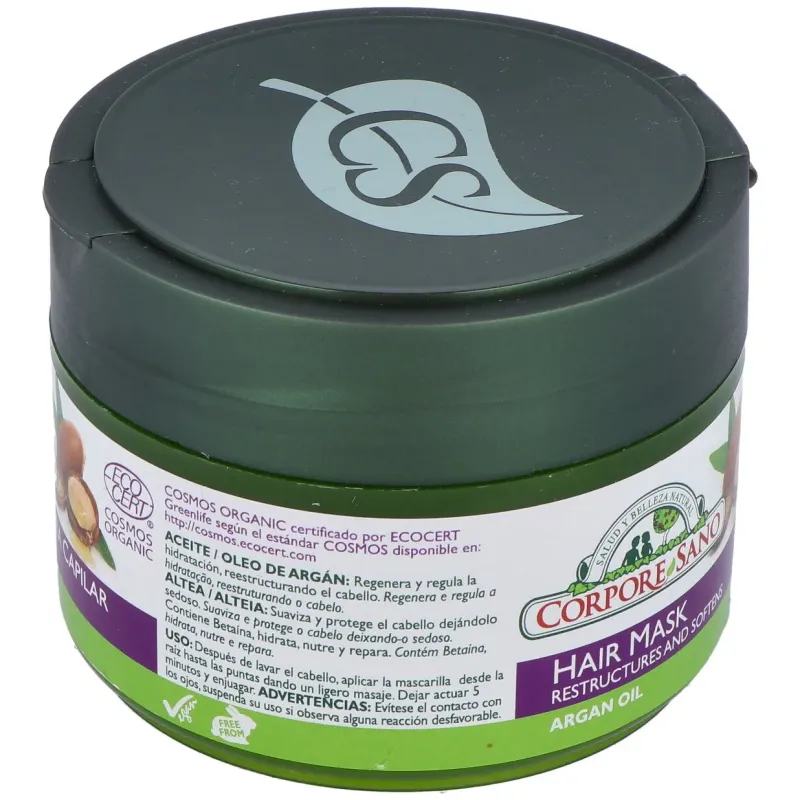 Corpore sano mascarilla capilar aceite de argán cosmos 50ml | Farmacia Barata Corpore sano mascarilla capilar aceite de argán cosmos 50ml | Farmacia Barata