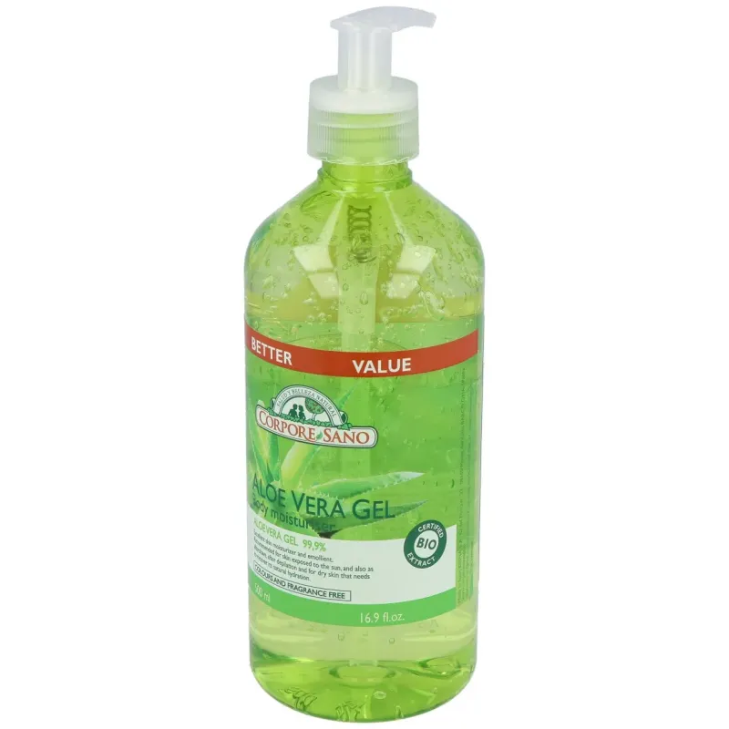 Corpore sano dosificador aloe vera gel 500ml | Farmacia Barata