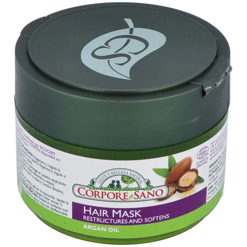 Corpore sano mascarilla capilar aceite de argán cosmos 50ml | Farmacia Barata Corpore sano mascarilla capilar aceite de argán cosmos 50ml | Farmacia Barata