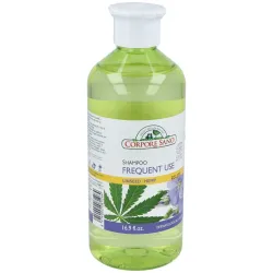 Corpore sano champú uso frecuente lino y cañamo 500ml | Farmacia Barata