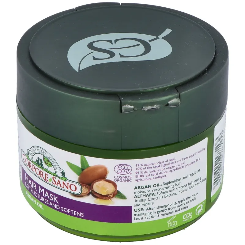 Corpore sano mascarilla capilar aceite de argán cosmos 50ml | Farmacia Barata Corpore sano mascarilla capilar aceite de argán cosmos 50ml | Farmacia Barata