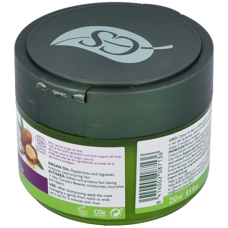 Corpore sano mascarilla capilar aceite de argán cosmos 50ml | Farmacia Barata Corpore sano mascarilla capilar aceite de argán cosmos 50ml | Farmacia Barata