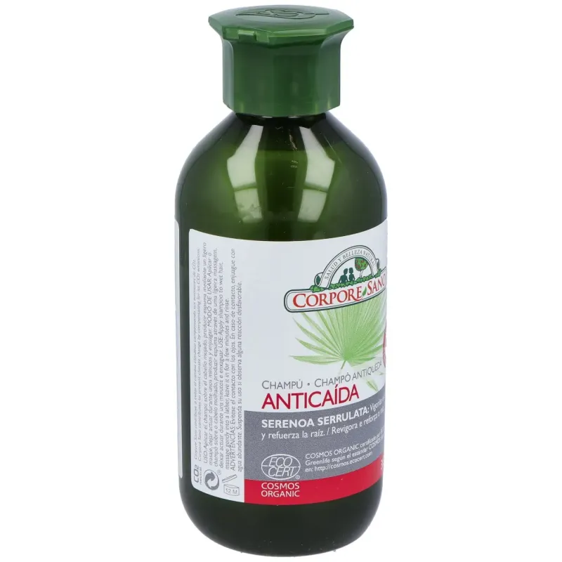 Corpore sano champu anticaida cosmos organic 300ml | Farmacia Barata