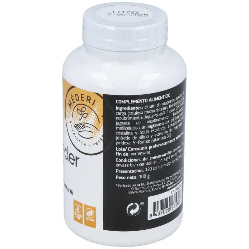 Mederi citrameder b6 plus 120caps | Farmacia Barata