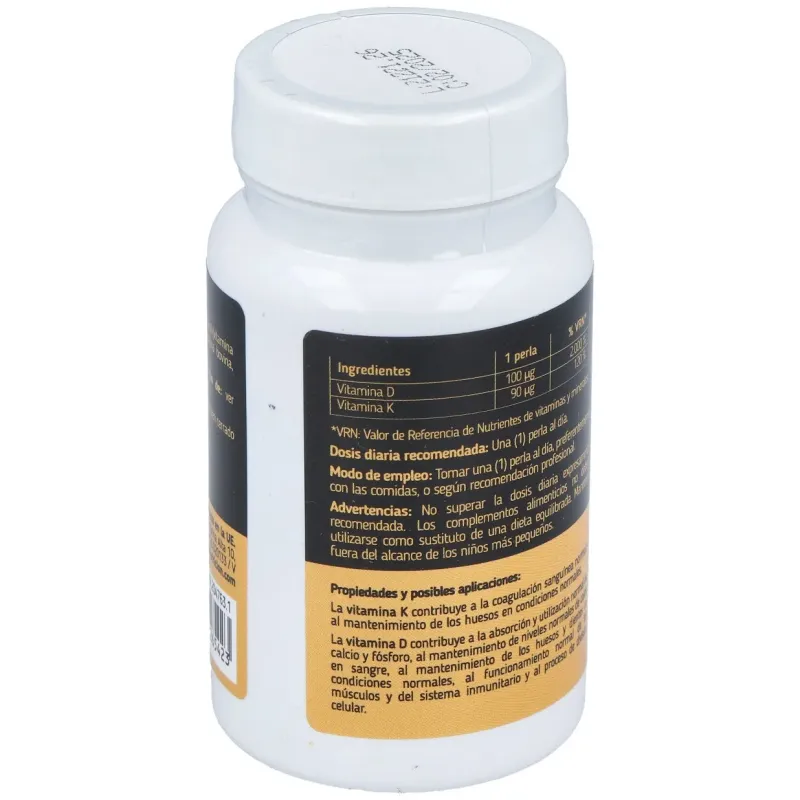 Mederi vitamina d3 + k2 120 perlas | Farmacia Barata