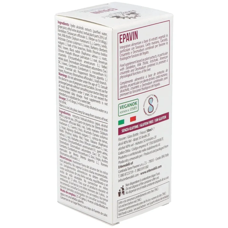 Epavin compost hepático 50ml | Farmacia Barata