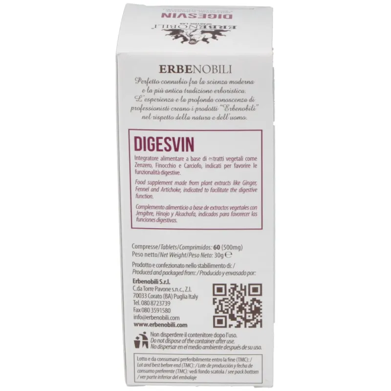 Digesvin compost digestivo 60comp | Farmacia Barata