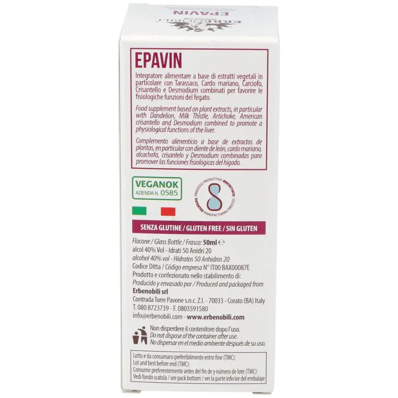 Epavin compost hepático 50ml | Farmacia Barata
