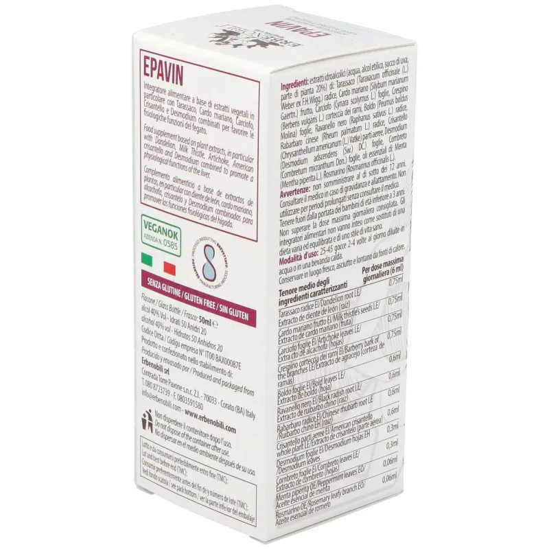 Epavin compost hepático 50ml | Farmacia Barata