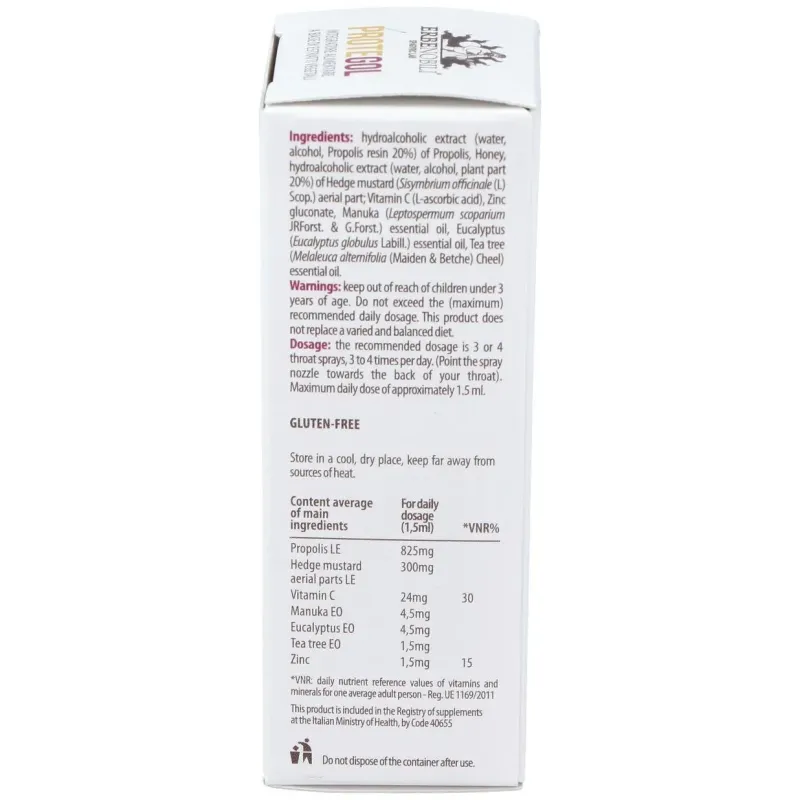 Protegol composto afonía spray 15ml | Farmacia Barata
