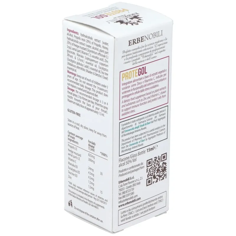 Protegol composto afonía spray 15ml | Farmacia Barata