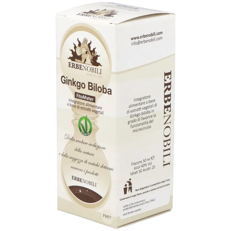 Ginkgo biloba ginkgo biloba extract fitomater 50ml | Farmacia Barata
