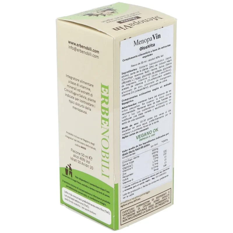 Menopavin olosvita menopausia 50ml | Farmacia Barata