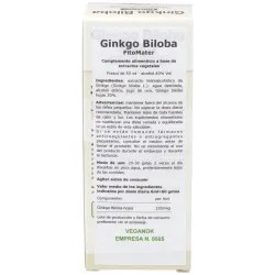 Ginkgo biloba ginkgo biloba extract fitomater 50ml | Farmacia Barata
