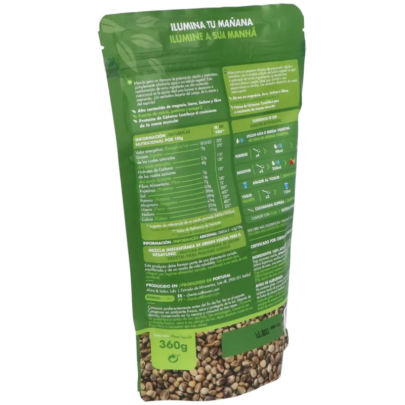 Despertar de buda proteina de cañamo 360gr. bio | Farmacia Barata