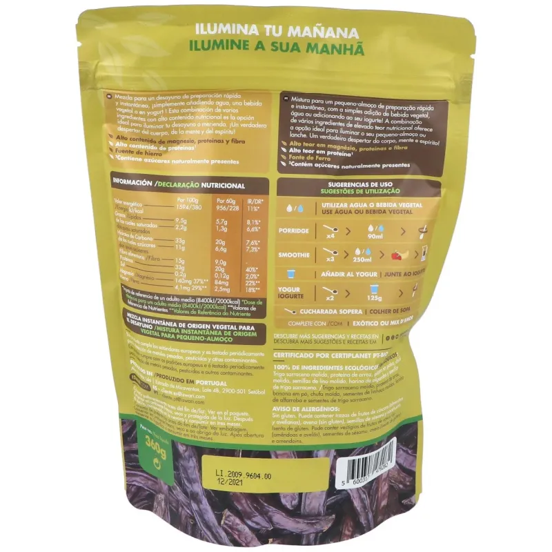 Iswari despertar buda proteina matina 360g bio | Farmacia Barata