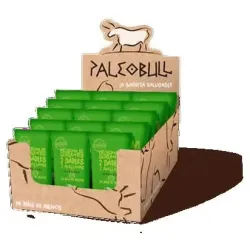 Paleobull barritas manzana vegana caja 15ud.