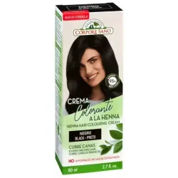 Corpore sano crema colorante cabello negro 80ml