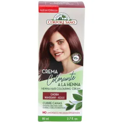 Corpore sano crema colorante cabello caoba 80ml