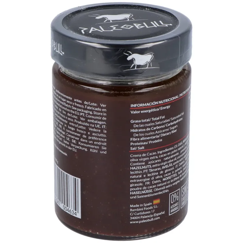 Paleobull crema cacao ambrosía 300g | Farmacia Barata Paleobull crema cacao ambrosía 300g | Farmacia Barata