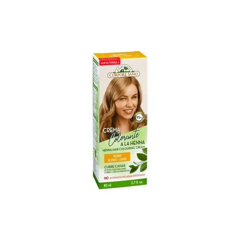 Corpore sano crema colorante cabello rubio 80ml | Farmacia Barata Corpore sano crema colorante cabello rubio 80ml | Farmacia Barata
