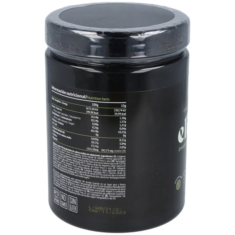 Paleobull elixir colageno+aceitetcm vainilla 450gr | Farmacia Barata