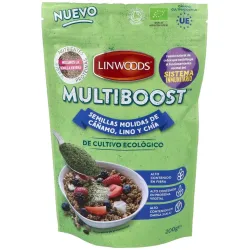 Semillas de cañamo molidas lino y chia 200gr. bio