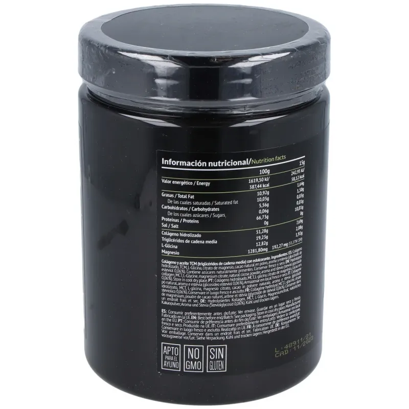 Paleobull elixir colageno+aceitetcm chocolat 450gr | Farmacia Barata
