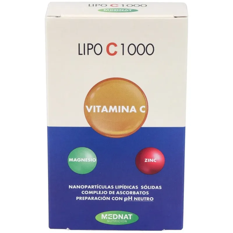 Lipo c 1000 vitamina c liposomada 60cap. | Farmacia Barata