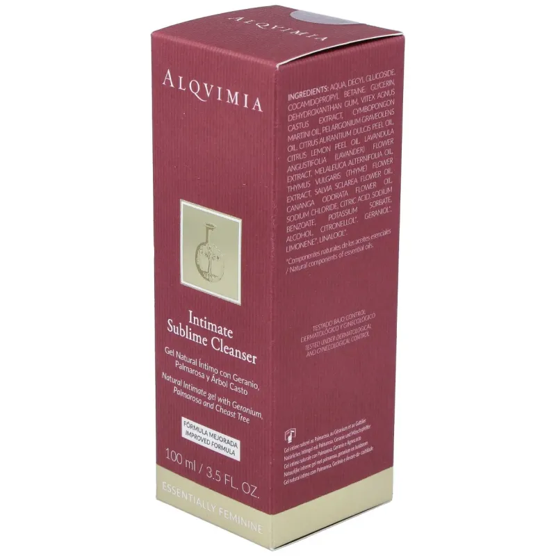 Gel intimo geranio-palmarosa-arbol casto 100ml. | Farmacia Barata