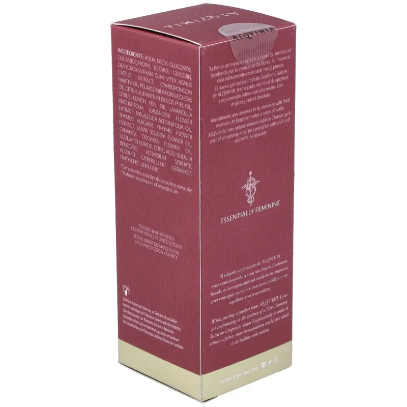Gel intimo geranio-palmarosa-arbol casto 100ml. | Farmacia Barata