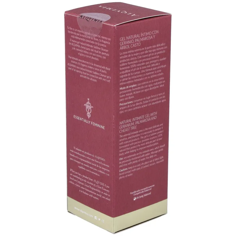 Gel intimo geranio-palmarosa-arbol casto 100ml. | Farmacia Barata