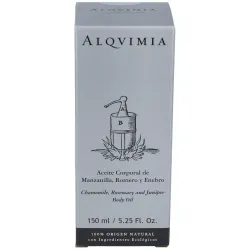 Aceite corporal manzanilla-romeo-enebro 150ml.