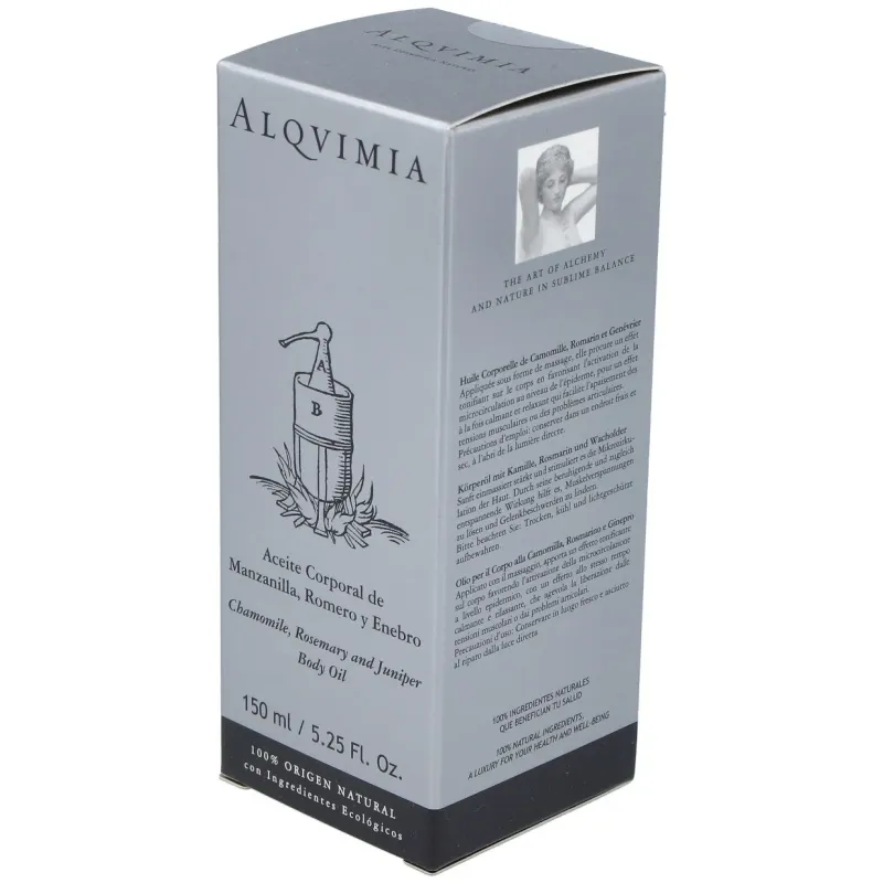 Aceite corporal manzanilla-romeo-enebro 150ml. | Farmacia Barata