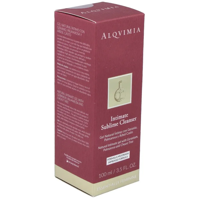 Gel intimo geranio-palmarosa-arbol casto 100ml. | Farmacia Barata