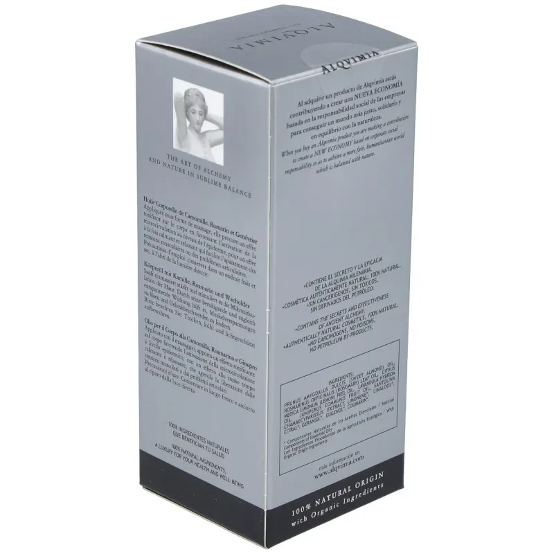 Aceite corporal manzanilla-romeo-enebro 150ml. | Farmacia Barata
