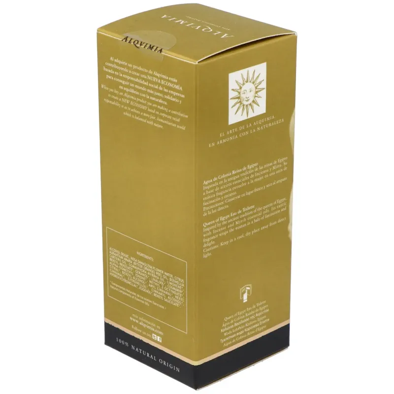 Agua de colonia reina de egipto 100ml. | Farmacia Barata