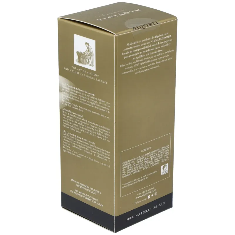 Aceite corporal relajante de lavanda 150ml. | Farmacia Barata