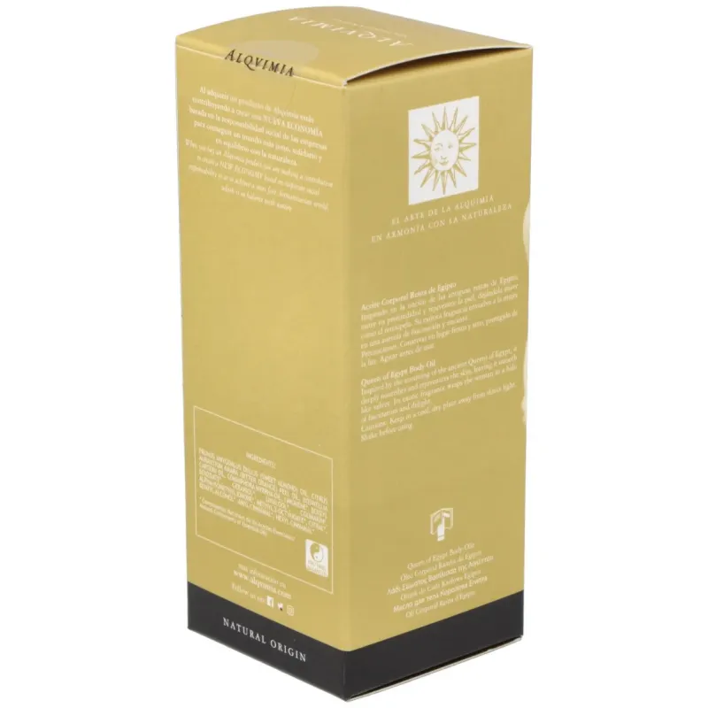 Aceite corporal reina de egipto 150ml. | Farmacia Barata