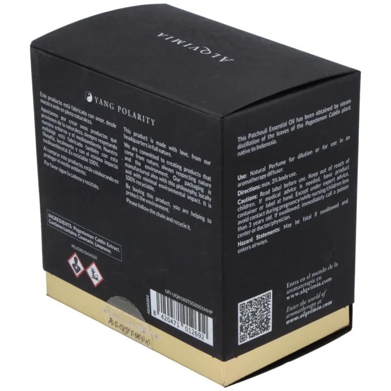 Patchouli aceite esencial 10ml. | Farmacia Barata