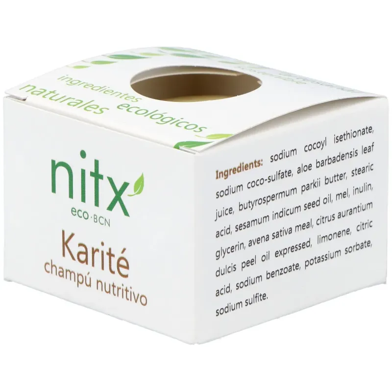 Nitx champú sólido nutritivo 85g | Farmacia Barata