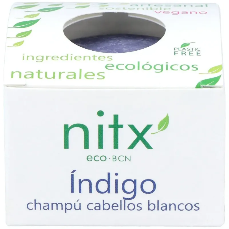 Nitx champú sólido cabellos blancos 85g | Farmacia Barata