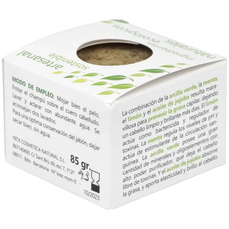 Nitx sahara antigras champu solido 85g | Farmacia Barata Nitx sahara antigras champu solido 85g | Farmacia Barata
