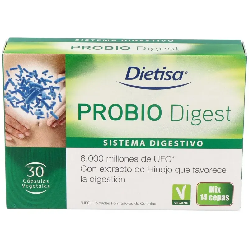 Dietisa probio digest 30cáps | Farmacia Barata Dietisa probio digest 30cáps | Farmacia Barata